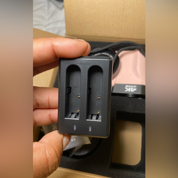 Pink 4K Digital Camera, 56MP Camera with 180° Flip Screen, - Picture 7 of 17